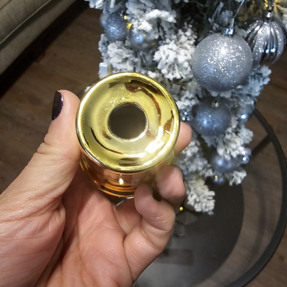 Gold Holiday Starbucks Ornament - Picture 2 of 2
